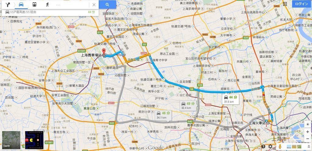 タクシーで行く_上海旅行